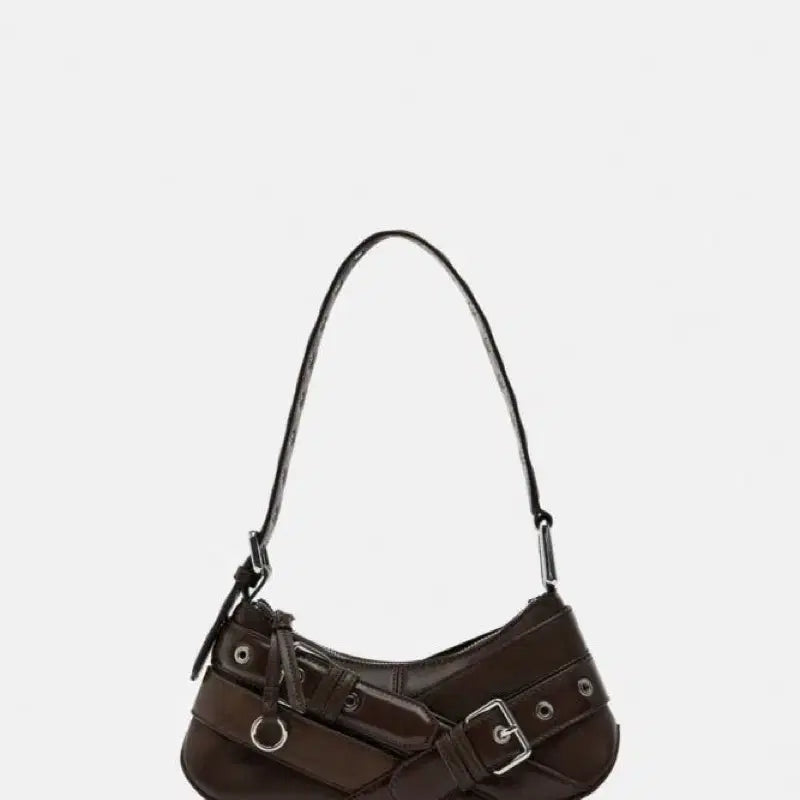 [BUNJANG] Zara Belt Detail Shoulder Bag / 자라 벨트 디테일 숄더백