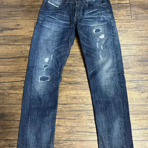 [BUNJANG] Diesel Larkee 0888F Button Fly Denim Pants W32 L32 / 디젤 LARKEE 0888F 이탈리아제 버튼플라이 데님 팬츠 W32 L32