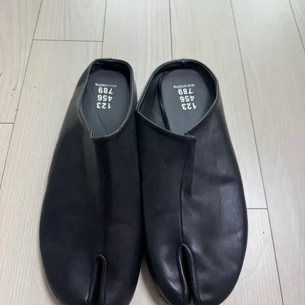[BUNJANG] Real Cowhide Tabi Mule Shoes - Size 270 / 유니크 감성)소가죽 타비 뮬 슈즈 270