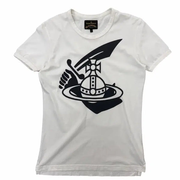 [BUNJANG] Vivienne Westwood Slim Fit Short Sleeve T-Shirt / 비비안웨스트우드 슬림핏 반팔 티셔츠