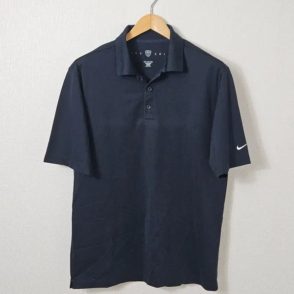 [BUNJANG] Nike Golf Dri-FIT UV Performance Short Sleeve Polo Shirt / 나이키 골프 반팔 카라티 드라이핏 UV 폴로 피케티 기능성 스우시 M 100