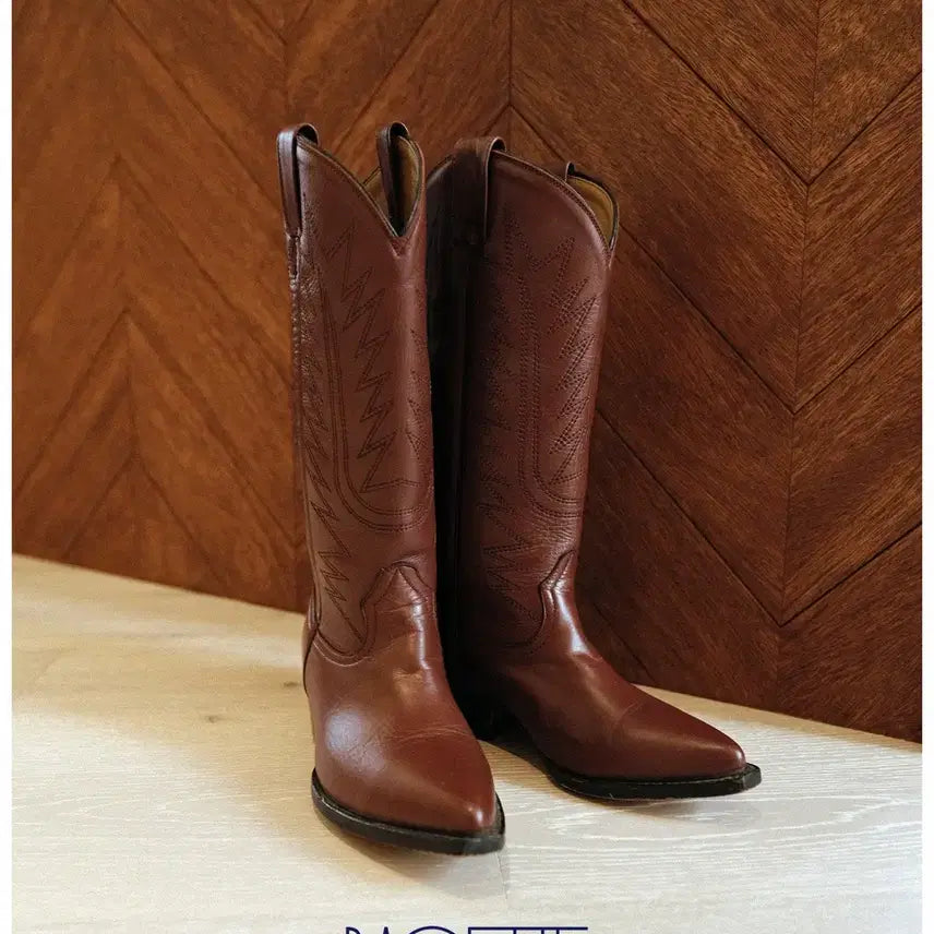[BUNJANG] Chamula Cowboy Boots Size 23.5 / 차뮬라 카우보이 부츠 23.5사이즈 ( 추천 230-235)