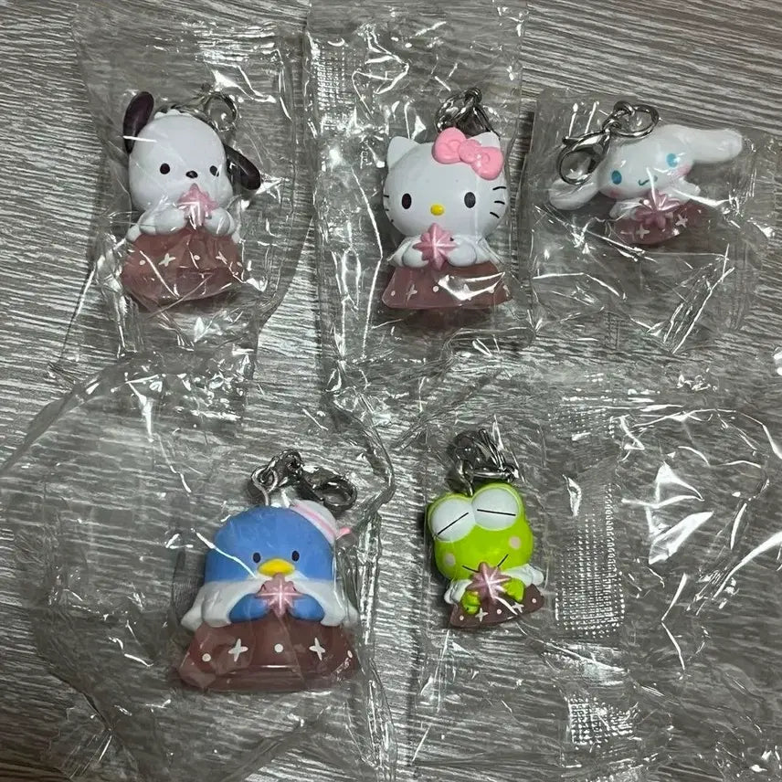 [BUNJANG] Sanrio Starlight Angel Candy Pink Version Full Set (5 Types) / 2주 내 출고/산리오) 산리오 별빛천사 캔디핑크 버전 5종 풀세트