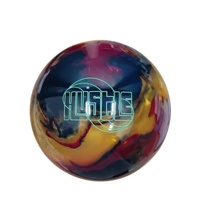 [BUNJANG] Restored 15lb Two-Finger Hustle Bowling Ball / 중고볼링공[복원완] 15p 투핑거 허슬