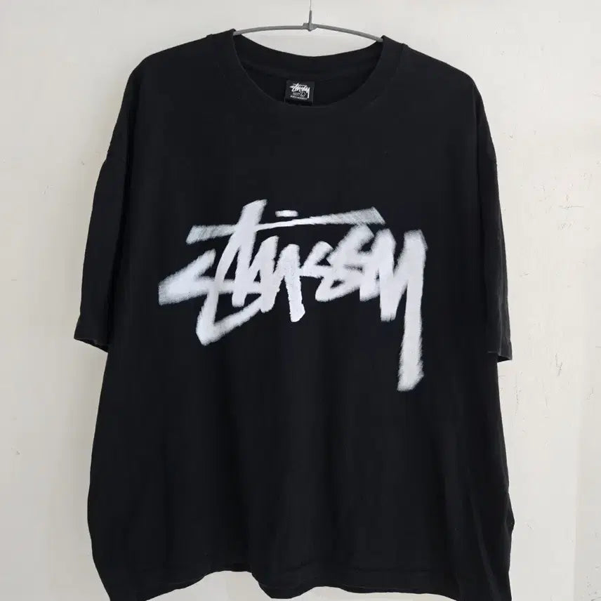 [BUNJANG] Stussy Dizzy Short Sleeve T-Shirt Black / 스투시 디지 반팔 티셔츠