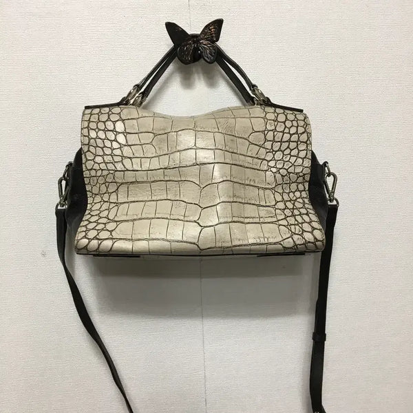 [BUNJANG] BRUNO MAGLI Leather Tote Bag Crossbody Bag / 브루노말리 가죽 토트백 크로스백 가방