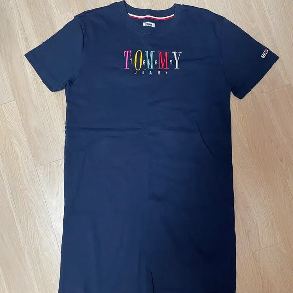 [BUNJANG] Tommy Jeans Short Sleeve Dress Navy XS / 타미진 반팔원피스(네이비,xs)