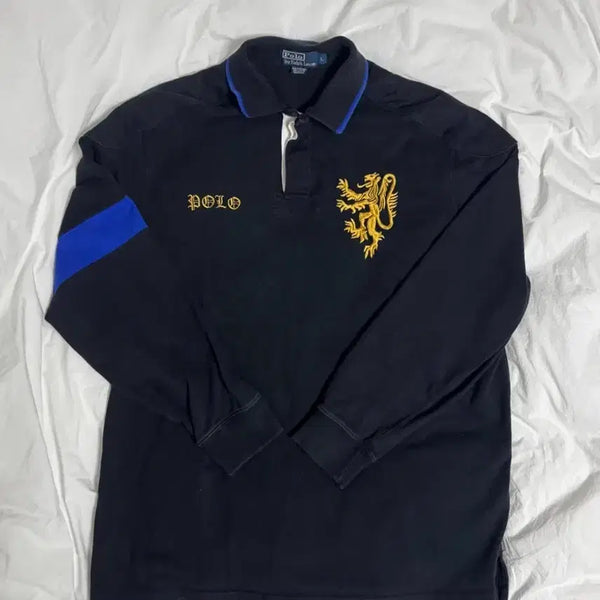 [BUNJANG] Polo Ralph Lauren Crest Dragon Rugby Shirt / 폴로 랄프로렌 crest dragon 럭비 셔츠