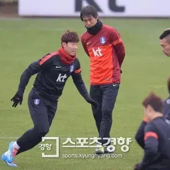 [BUNJANG] South Korea National Team 2013-2014 Training Top - Black, Long Sleeve / [115] 13-14 대한민국 국대 지급용 트레이닝탑 블랙 긴팔