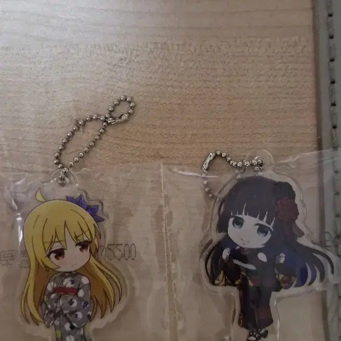 [BUNJANG] Bocchi the Rock! Acrylic Keychain Set (2 Types) / 봇치더록 아크릴 키링 2종 세트
