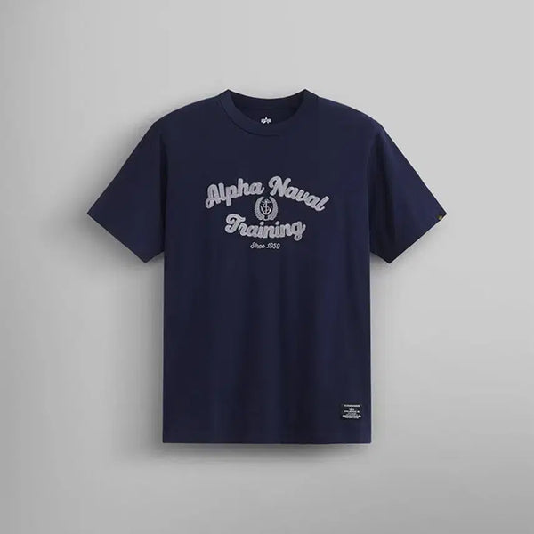 [BUNJANG] Alpha Industries T-Shirt Navy / 알파인더스트리 티셔츠 네이비