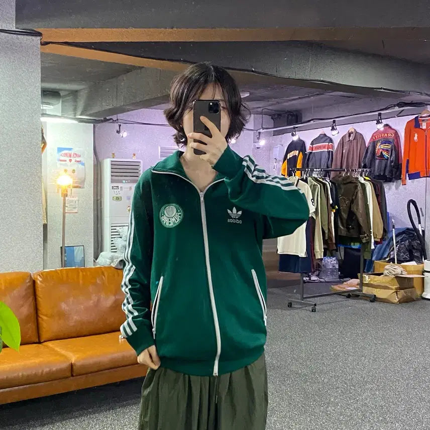 [BUNJANG] Adidas Big Firebird Brazil Palmeiras Jersey / 아디다스 빅파이어버드 브라질 팔메이라스 져지 B5528