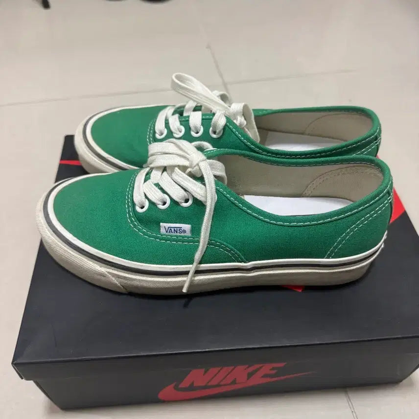 [BUNJANG] Vans Anaheim Green 225 Shoes / 반스 애너하임 그린 225