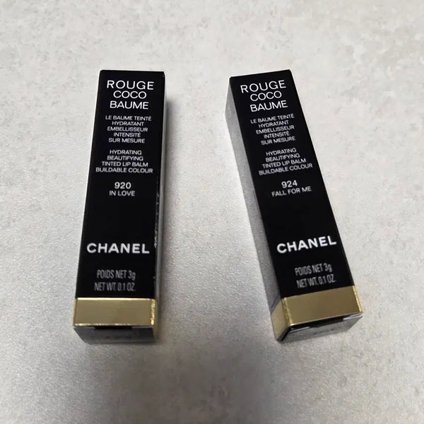 [BUNJANG] Chanel Rouge Coco Balm 920 In Love, 924 Pour Toi Bundle Set / 샤넬 루쥬 코코 밤 920 인 러브 / 924 폴 포 미