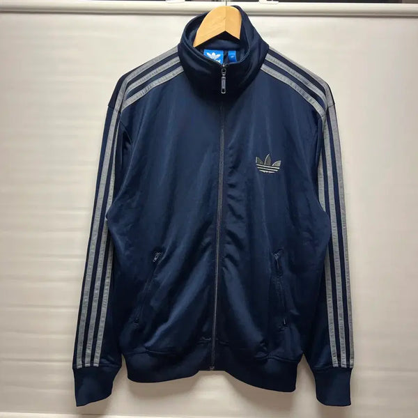 [BUNJANG] Adidas Firebird Track Top Jersey Navy Silver Grey / [정품/100] 아디다스 구파이어버드 네이비 실버 그레이 트랙탑 져지