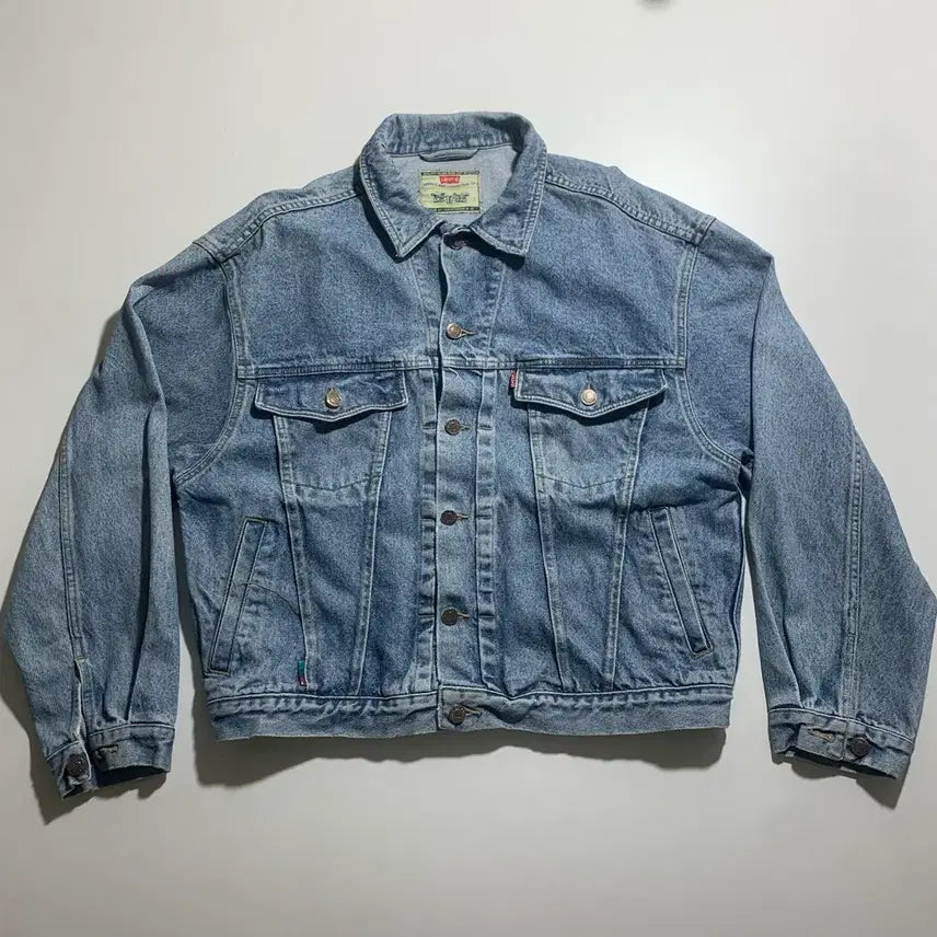 [BUNJANG] Levi's Dark Wash Denim Jacket / 리바이스 청자켓 진청