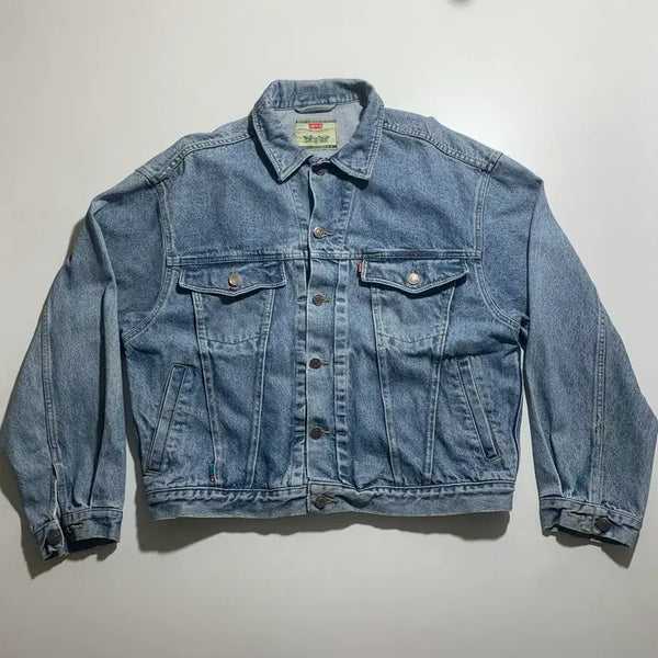 [BUNJANG] Levi's Dark Wash Denim Jacket / 리바이스 청자켓 진청