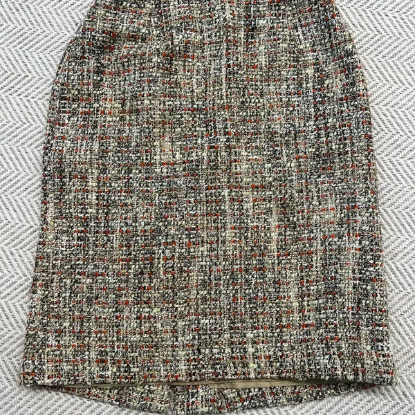 [BUNJANG] CHACON BLUE Tweed Midi Skirt Size 38 / [CHACON BLUE] 트위드 미디 스커트 38