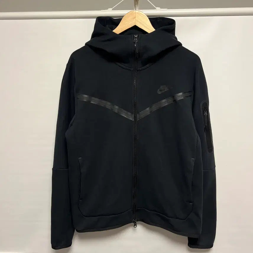 [BUNJANG] Nike Tech Fleece Full Zip Windrunner Hoodie XL Black / [정품/XL] 나이키 신형 테크팩 블랙 윈드러너 풀집 후드집업