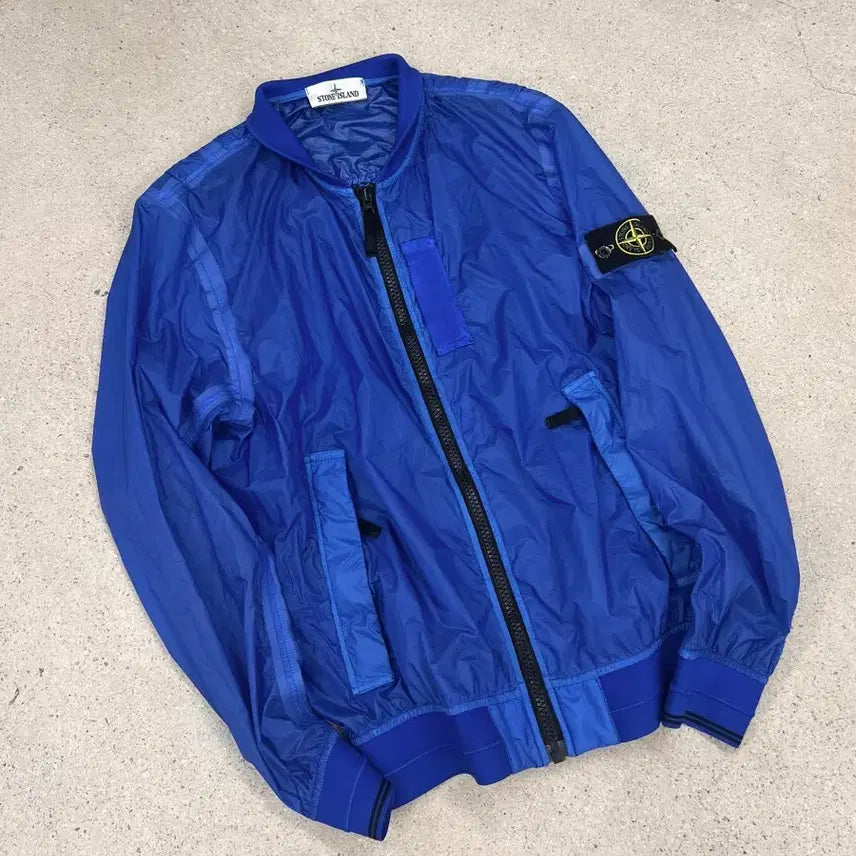 [BUNJANG] Stone Island 15SS Patch Lightweight Bomber Jacket / 스톤아일랜드 15SS 와펜 경량 봄버 자켓