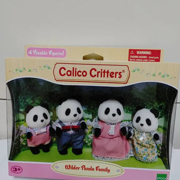 [BUNJANG] Sylvanian Families Old Panda Family / 실바니안 올드 판다 팬더곰
