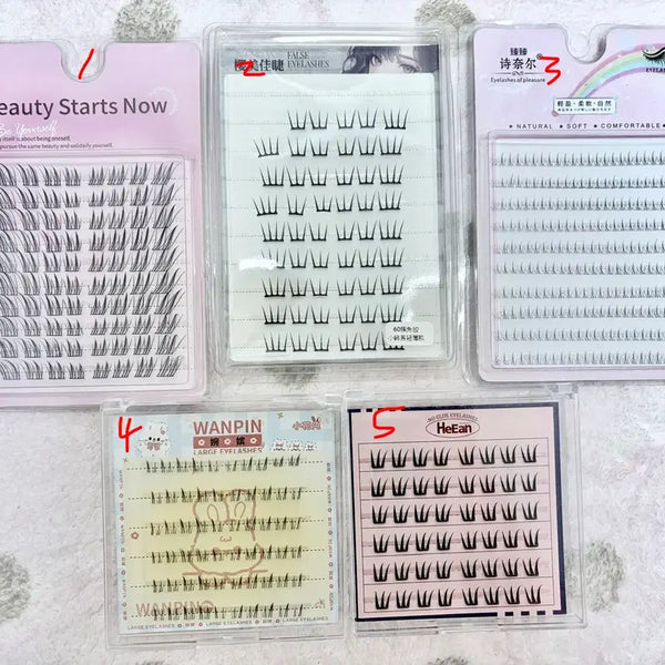 [BUNJANG] Temu Individual False Eyelashes Bundle / 테무 가닥 속눈썹 일괄