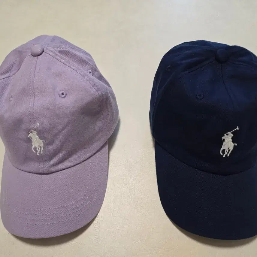 [BUNJANG] Polo Ralph Lauren Cap Bundle Lavender/Navy / 폴로 랄프로렌 볼캡 라벤더/네이비 일괄 판매