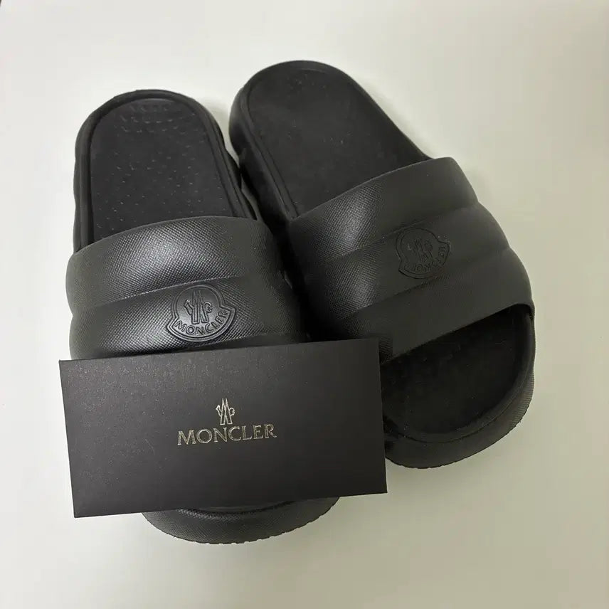 [BUNJANG] Moncler Lillo Slide Slippers / (정품) 몽클레어 릴로 슬라이드 슬리퍼