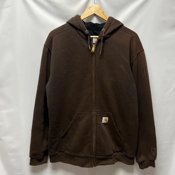 [BUNJANG] Carhartt Thermal Rain Defender Brown Hoodie Zip-up Size M / [정품/M] 칼하트 써멀 레인디펜더 브라운 갈색 후드집업