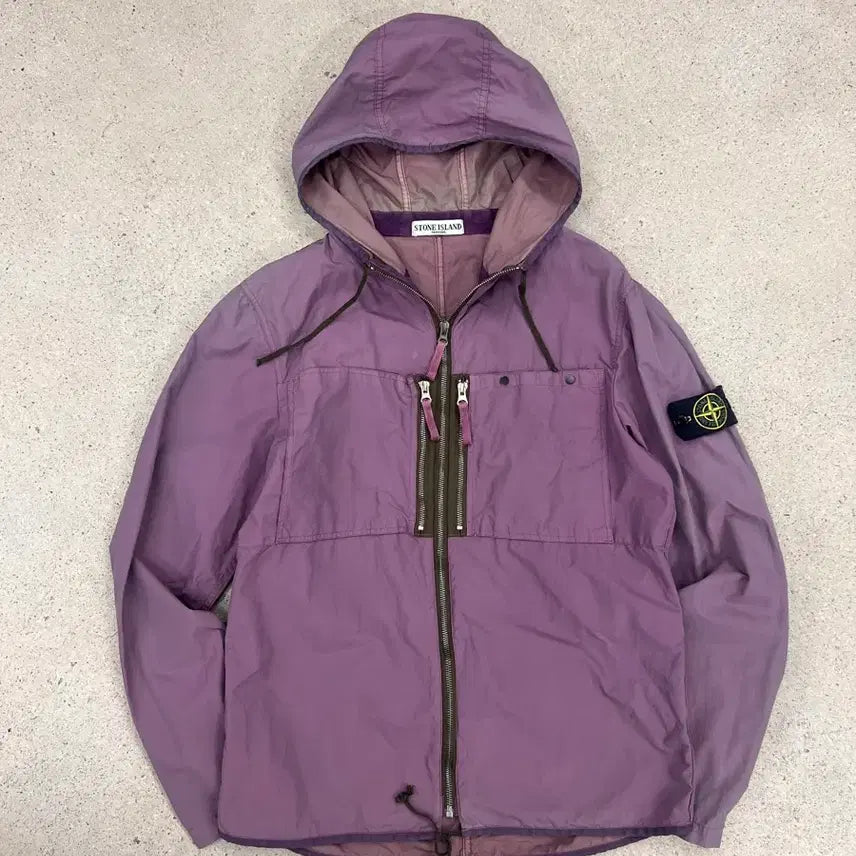 [BUNJANG] Stone Island 10SS Archive Tella Regata Hooded Jacket / 스톤아일랜드 아카이브 10SS 와펜 텔라 레지나타 후드 자켓