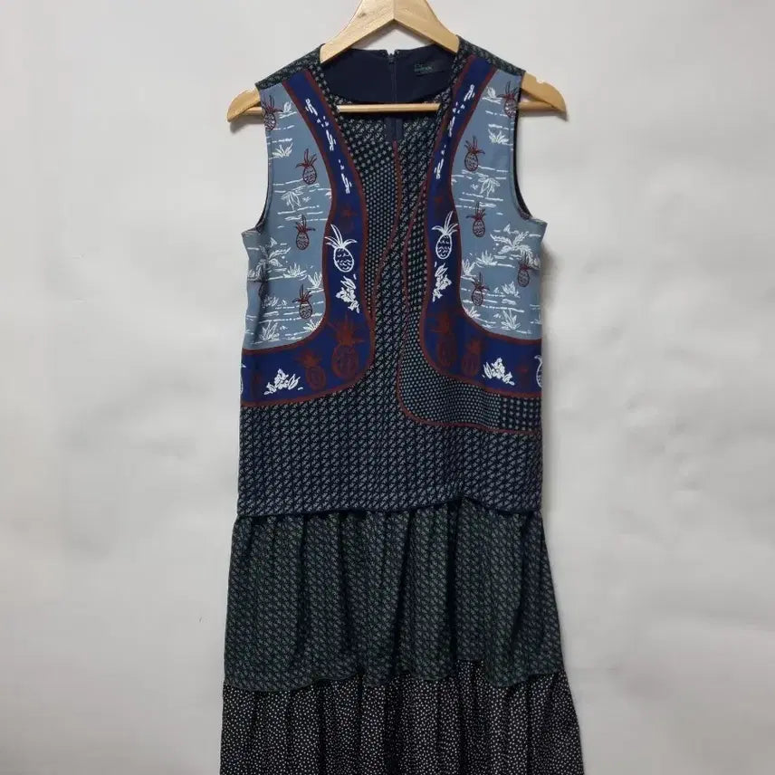 [BUNJANG] Benetton Sleeveless Dress 95 / 베네통 민소매 원피스 95