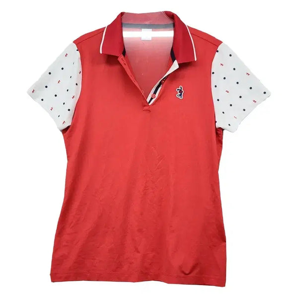 [BUNJANG] JDX Red Golf Short Sleeve Polo Shirt Size 95 / JDX 레드 골프 반팔 카라티 95