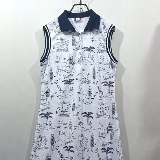 [BUNJANG] Castelbajac Sleeveless Dress M Size / 66 카스텔바작 나시원피스 여성골프웨어