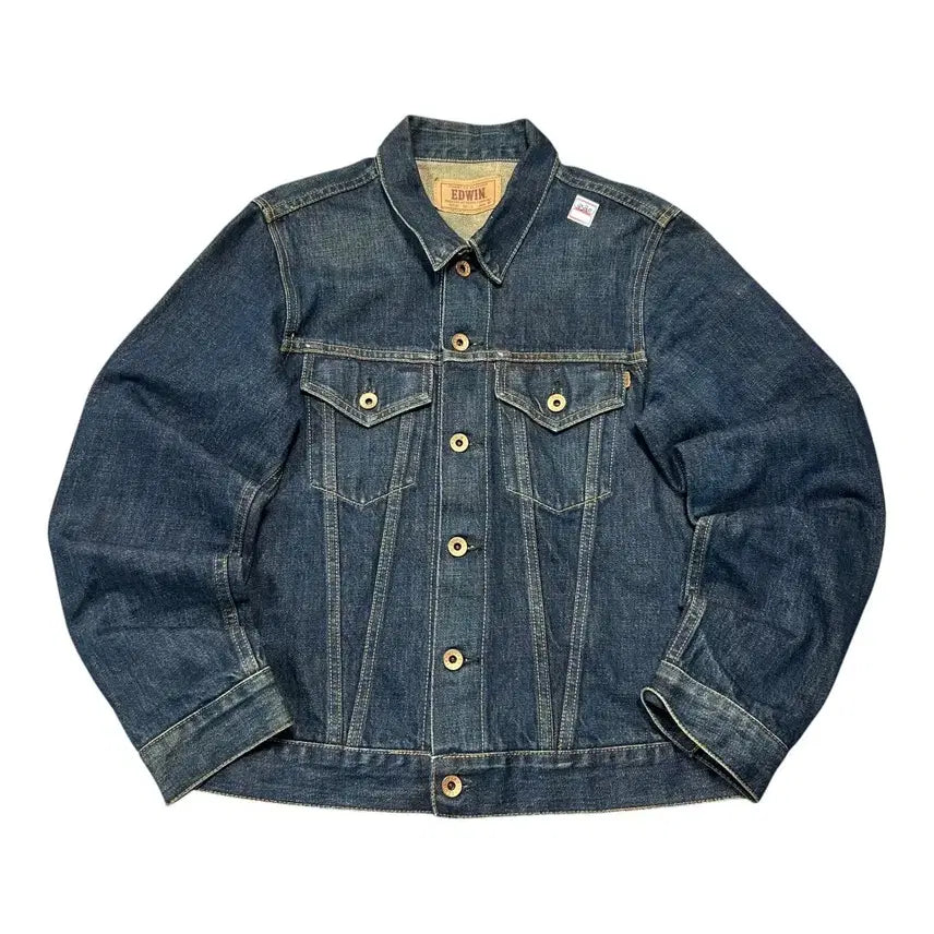 [BUNJANG] EDWIN 5550 Original Denim Jacket / (바배) EDWIN 에드윈 5550 오리지널 데님 자켓