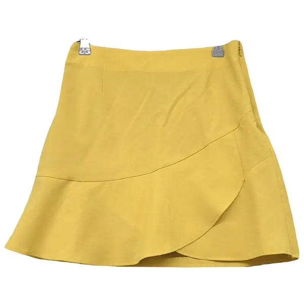 [BUNJANG] Roem Yellow Mini Skirt / 로엠 옐로우 미니 스커트 67-95