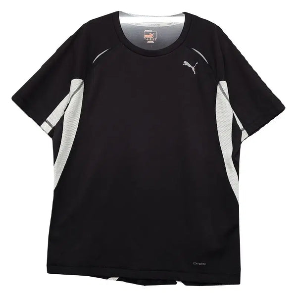 [BUNJANG] Puma Black Functional Training T-Shirt (L) / 푸마 블랙 기능성 트레이닝 반팔티 L