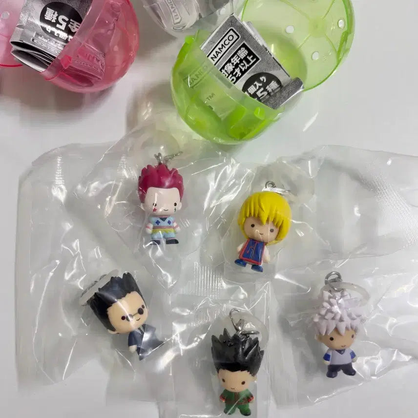 [BUNJANG] Hunter x Hunter Mejirushi 1st Edition Full Set Bundle Unsealed Gon Killua Kurapika Hisoka Leorio / 헌터헌터 메지루시 1탄 5개 전종 일괄 미개봉 곤 키르아 크라피카 히소카 레오리오