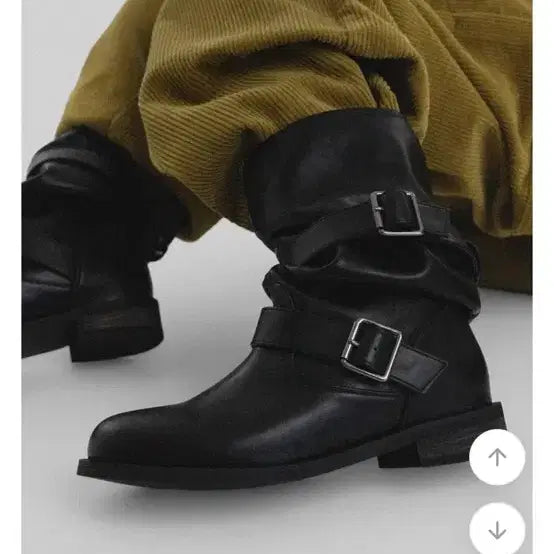 [BUNJANG] Autumn Half Buckle Boots 230 / 어텀 버킨하프버클부츠 230