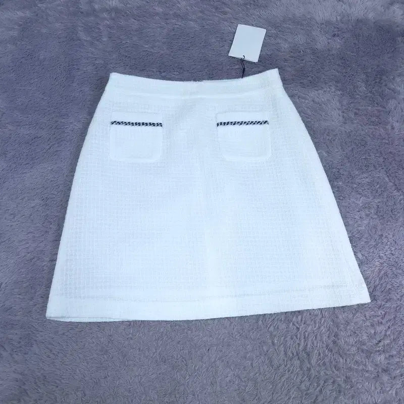 [BUNJANG] Kenneth Lady Tweed Skirt Size 55 / 55 새상품 케네스레이디 트위드 치마 | 0727A43