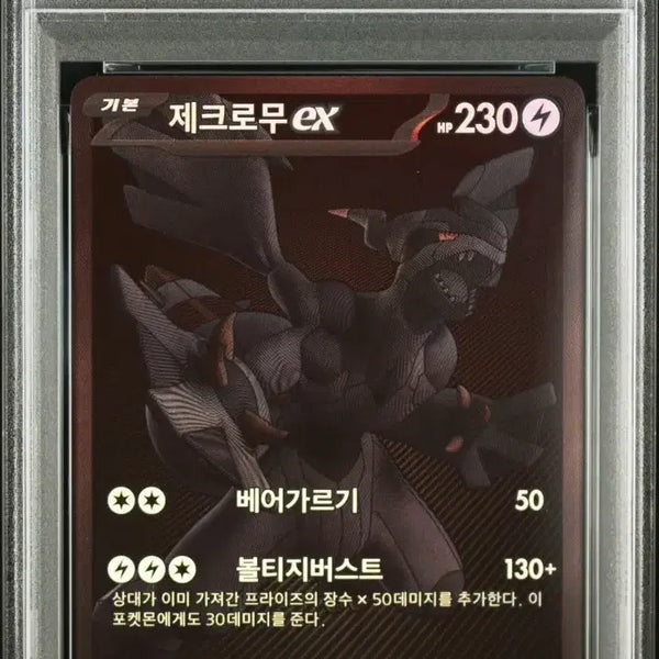 [BUNJANG] Zekrom EX BW PSA 9 Pokemon Card / 제크로무 bwr psa9 포켓몬카드