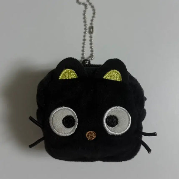 [BUNJANG] Choco Cat Pouch Keychain / 초코캣 파우치 키링