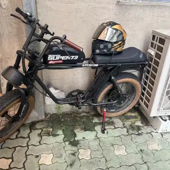[BUNJANG] Super73 Electric Bicycle (Black) with Helmet / SUPER73 전기자전거 블랙 헬멧 포함