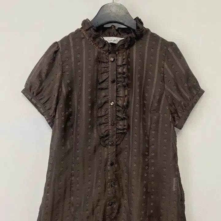 [BUNJANG] Galfit Vintage Puff Sleeve Blouse / 빈티지 GALFIT 퍼프 슬리브 블라우스 셔츠
