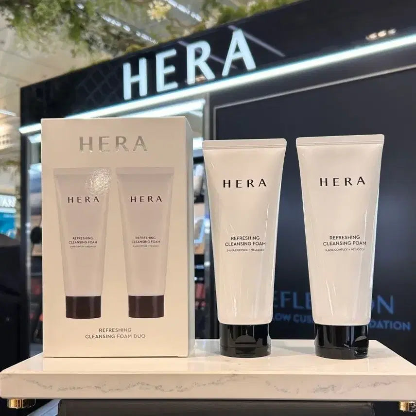 [BUNJANG] Hera Refreshing Cleansing Foam 2-Piece Set / 헤라 리프레싱 클렌징폼 2개 세트