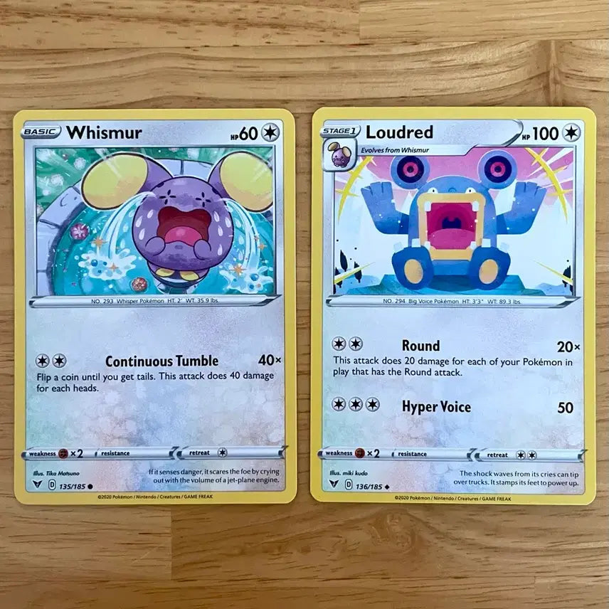 [BUNJANG] Noibat & Noivern Set Pokemon Trading Cards - North America / 북미 포켓몬카드 소곤룡 노곤룡 세트