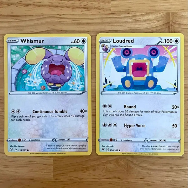 [BUNJANG] Noibat & Noivern Set Pokemon Trading Cards - North America / 북미 포켓몬카드 소곤룡 노곤룡 세트
