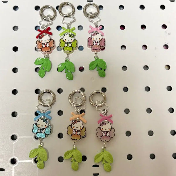 [BUNJANG] Lucky Kitty Glow-in-the-Dark Keychain / 행운 키티 야광 키링
