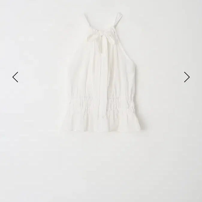 [BUNJANG] Leeds Isabel Halter Blouse / 새상품 ) leeds 이사벨 홀터 블라우스