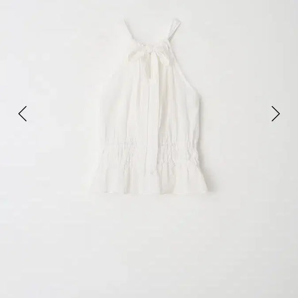 [BUNJANG] Leeds Isabel Halter Blouse / 새상품 ) leeds 이사벨 홀터 블라우스
