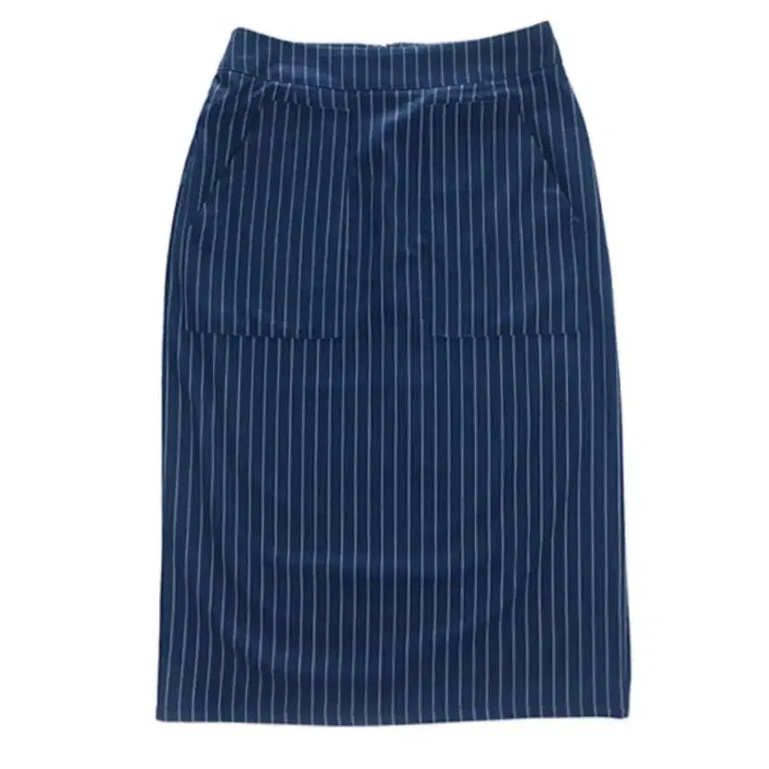 [BUNJANG] Spao H-Line Long Skirt (Medium, Navy) / (m)스파오 h라인 롱스커트